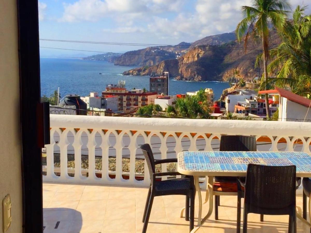 Villa Guitarron Gran Terraza Vista Espectacular 6 Huespedes Piscina Gigante أكابولكو المظهر الخارجي الصورة