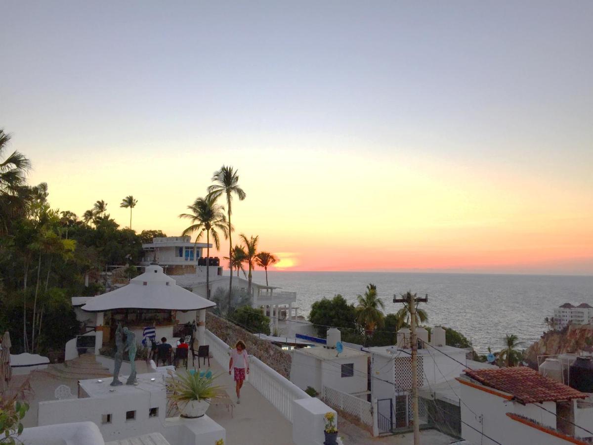 Villa Guitarron Gran Terraza Vista Espectacular 6 Huespedes Piscina Gigante أكابولكو المظهر الخارجي الصورة