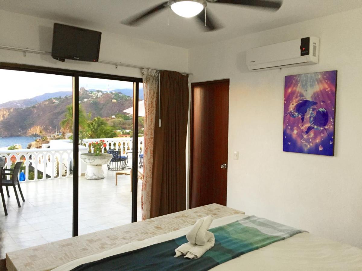 Villa Guitarron Gran Terraza Vista Espectacular 6 Huespedes Piscina Gigante أكابولكو المظهر الخارجي الصورة