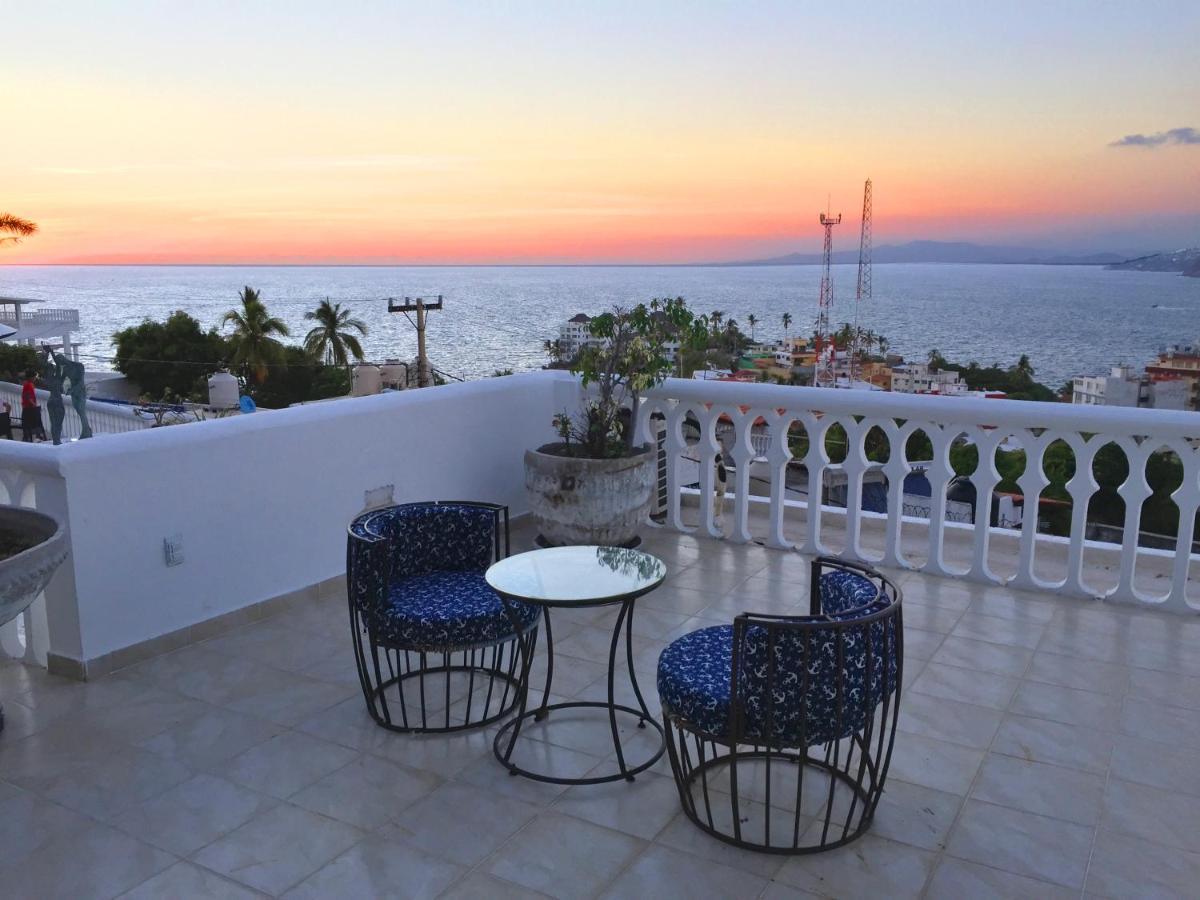 Villa Guitarron Gran Terraza Vista Espectacular 6 Huespedes Piscina Gigante أكابولكو المظهر الخارجي الصورة