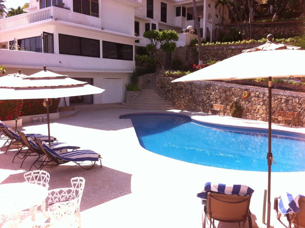 Villa Guitarron Gran Terraza Vista Espectacular 6 Huespedes Piscina Gigante أكابولكو الغرفة الصورة