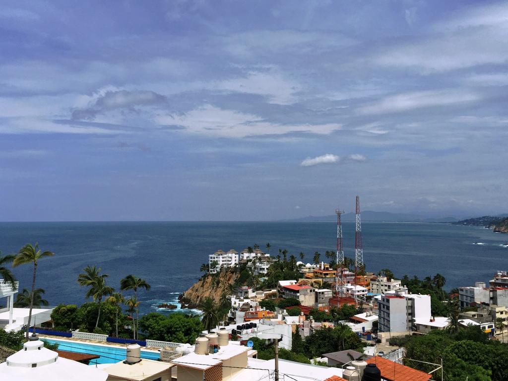 Villa Guitarron Gran Terraza Vista Espectacular 6 Huespedes Piscina Gigante أكابولكو المظهر الخارجي الصورة