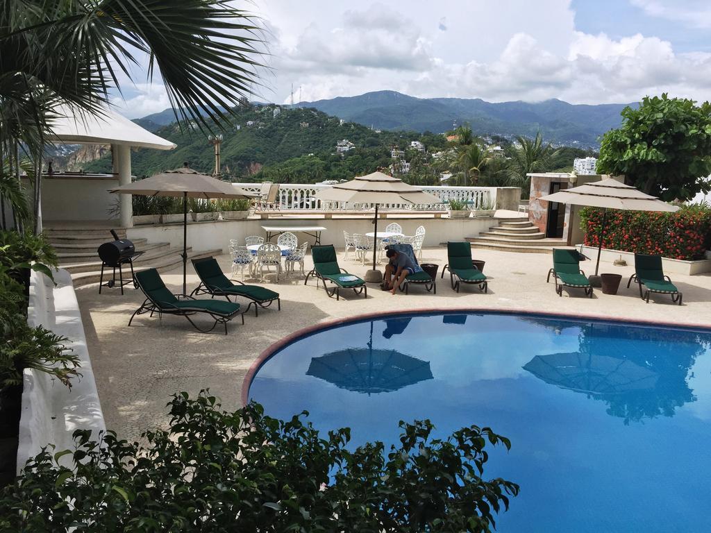 Villa Guitarron Gran Terraza Vista Espectacular 6 Huespedes Piscina Gigante أكابولكو المظهر الخارجي الصورة