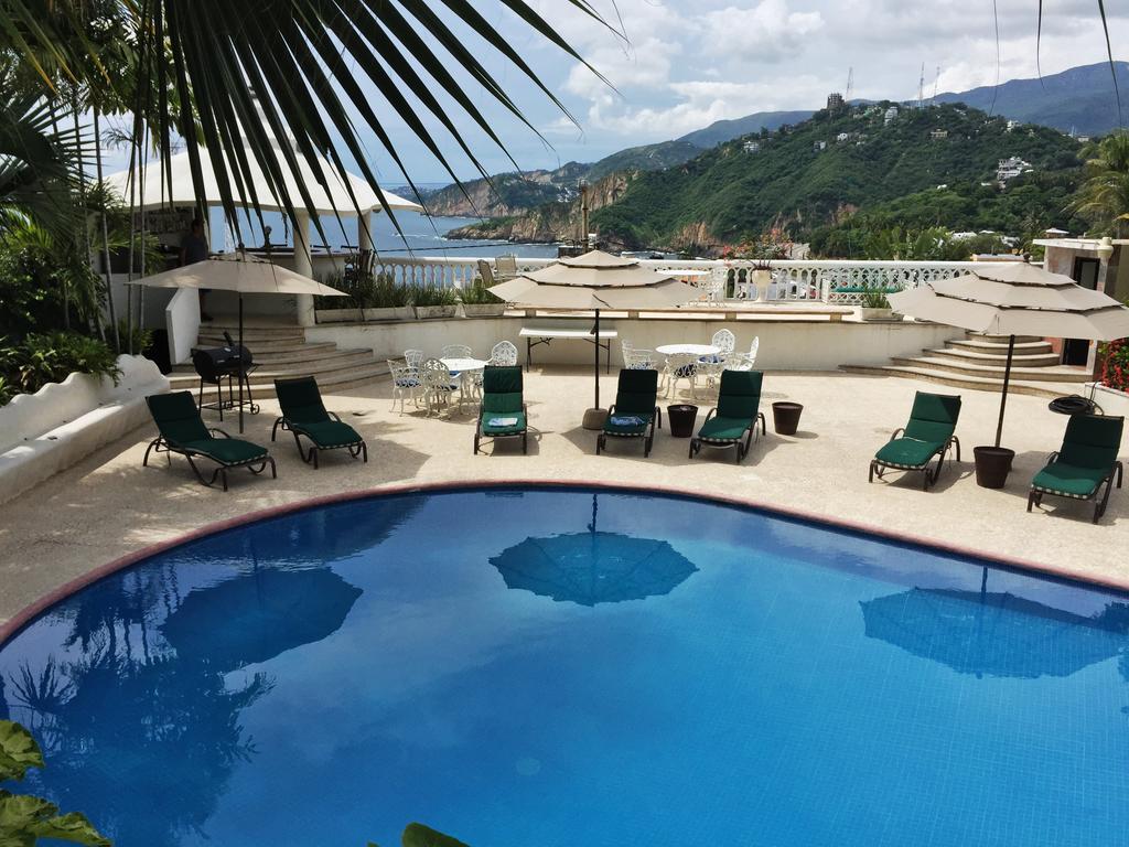 Villa Guitarron Gran Terraza Vista Espectacular 6 Huespedes Piscina Gigante أكابولكو المظهر الخارجي الصورة