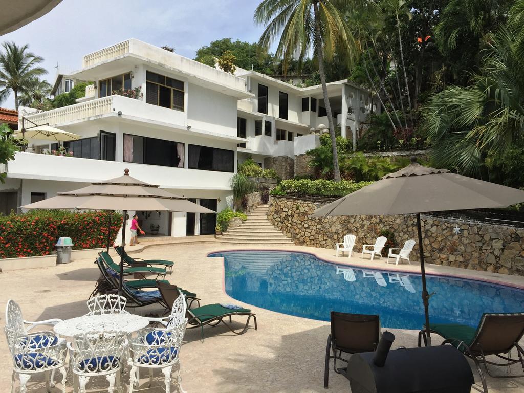 Villa Guitarron Gran Terraza Vista Espectacular 6 Huespedes Piscina Gigante أكابولكو المظهر الخارجي الصورة